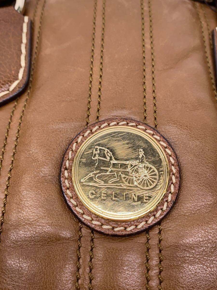 CELINE tote bag leather BRW 5