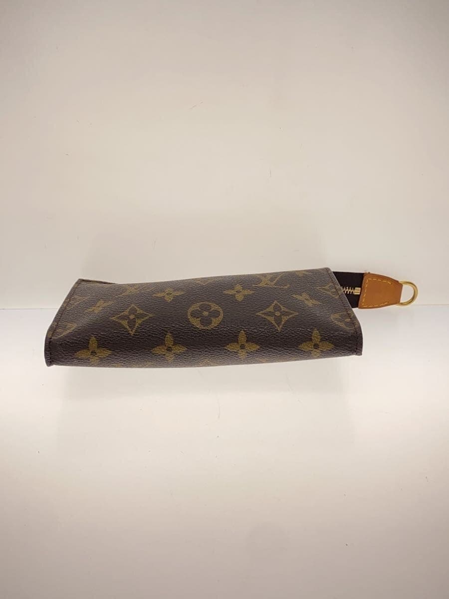 LOUIS VUITTON Pouch Toilet 15 Monogram Canvas PVC BRW M47546 4
