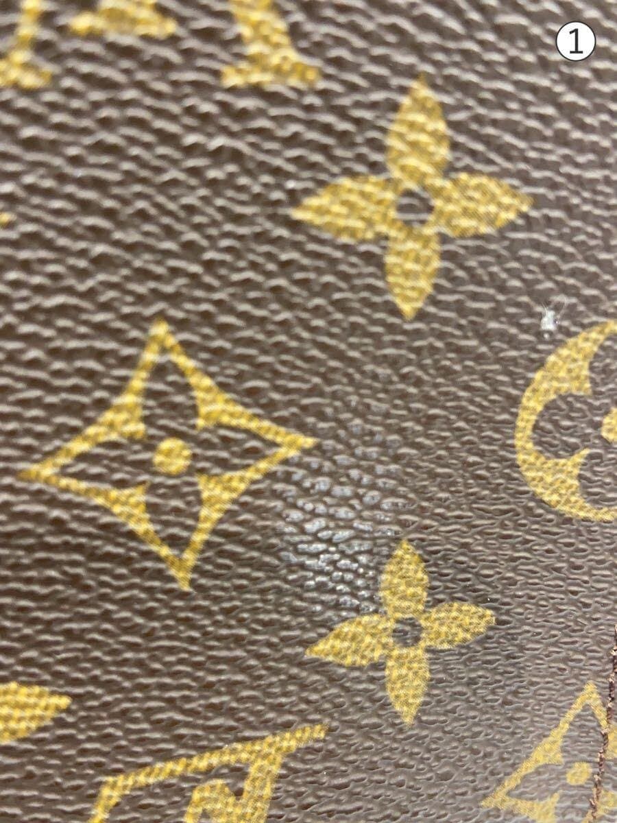 LOUIS VUITTON Pouch Toilet 15 Monogram Canvas PVC BRW M47546 7