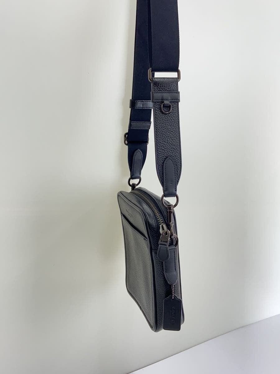 COACH Shoulder Bag Leather BLK Solid CP178 2