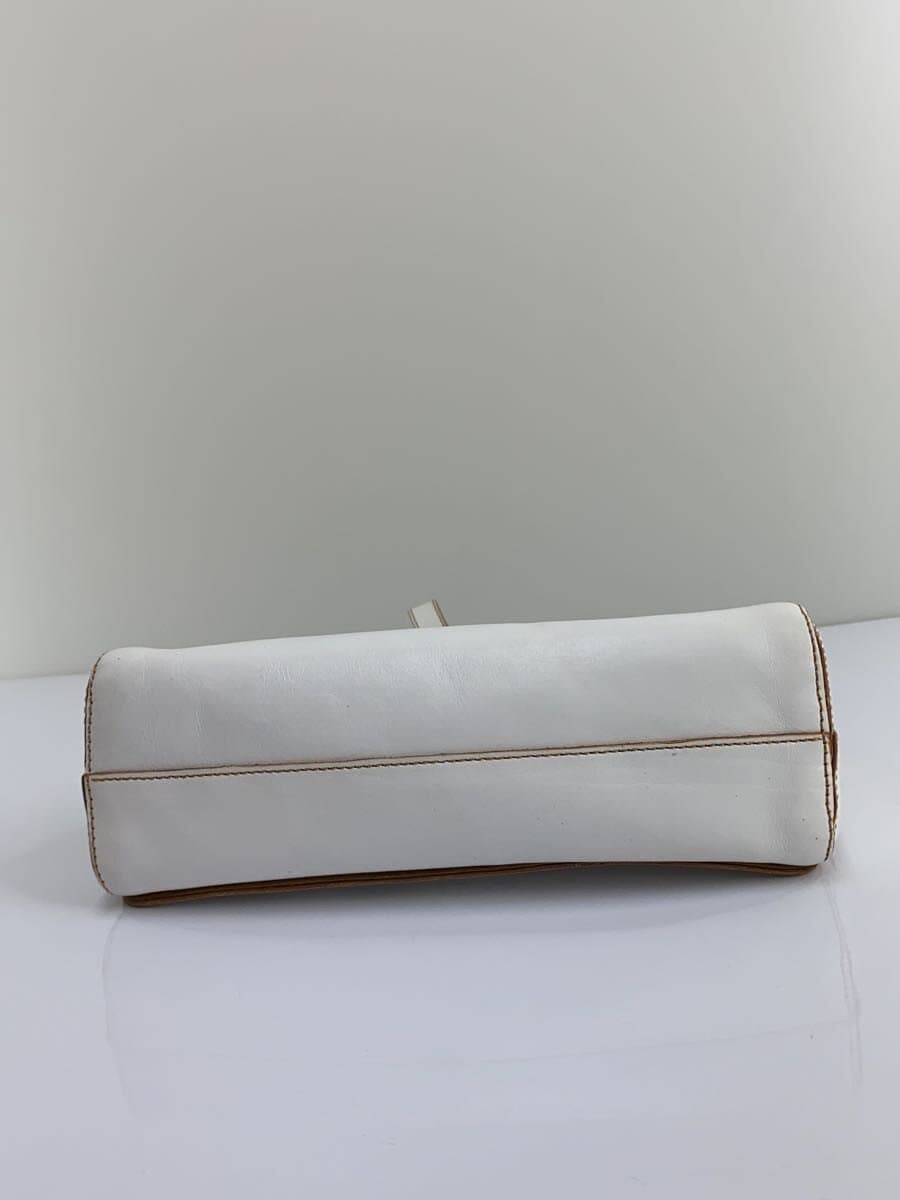 HIROFU Shoulder Bag Leather WHT 4