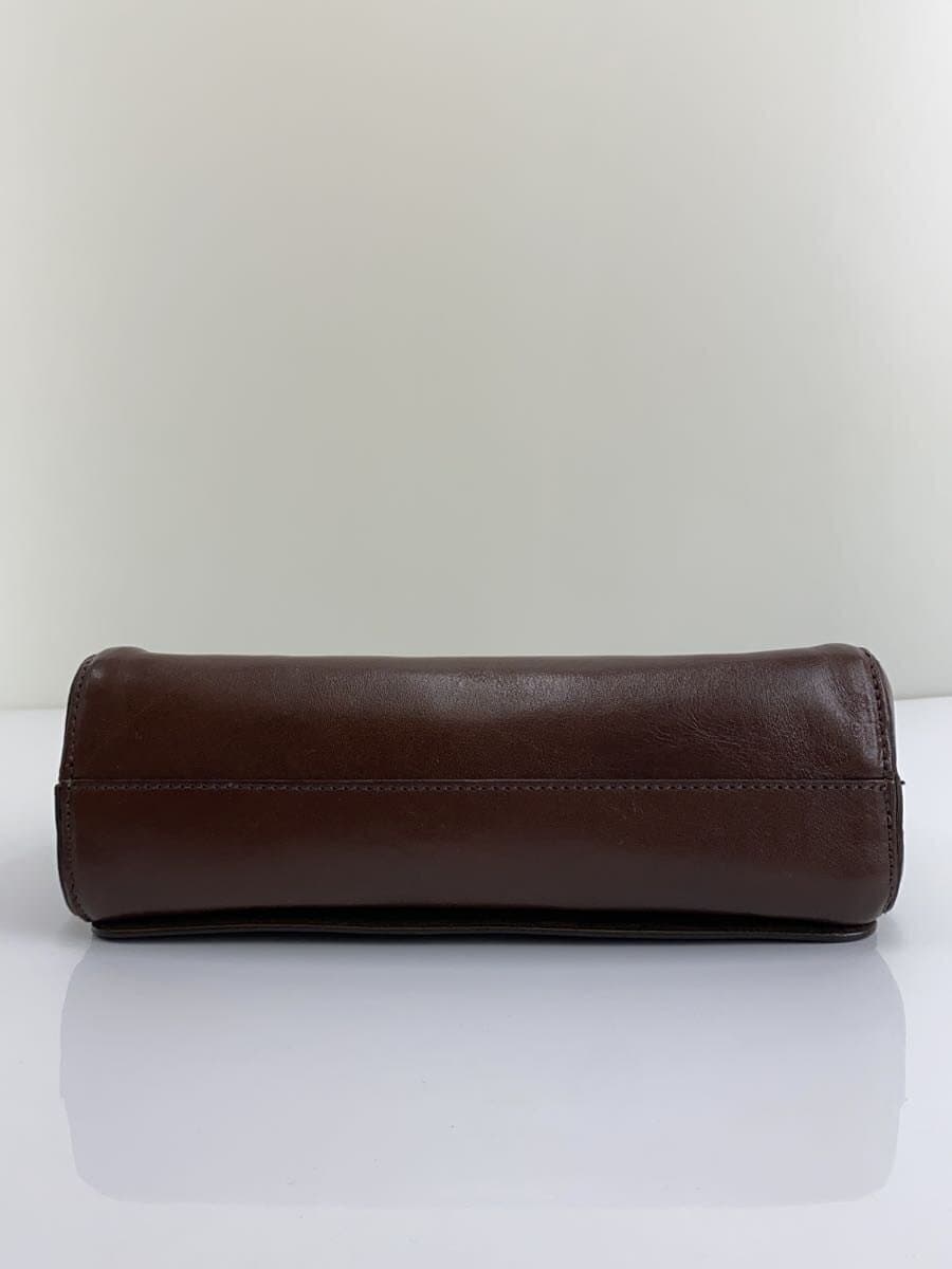 HIROFU Shoulder Bag Leather BRW Solid 4