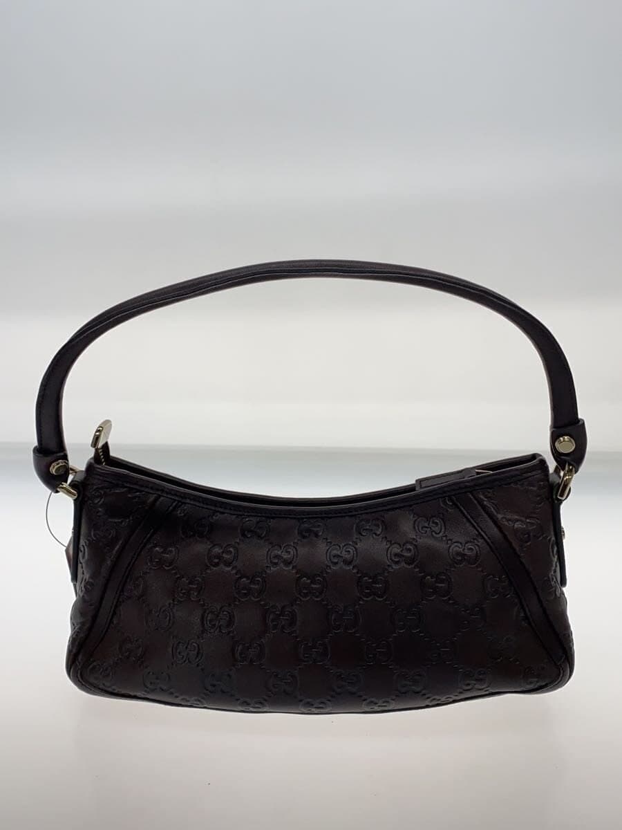 GUCCI shoulder bag leather burgundy all-over pattern 130939 3