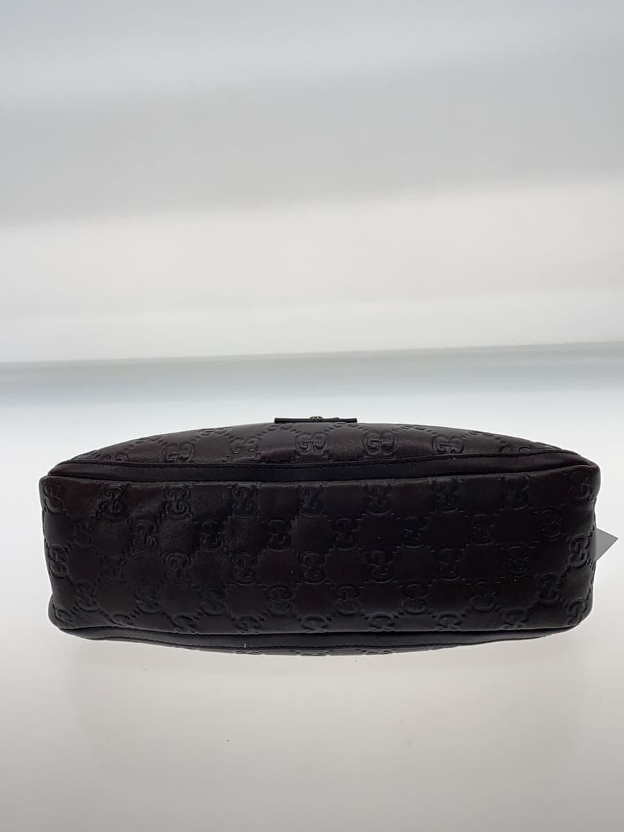 GUCCI shoulder bag leather burgundy all-over pattern 130939 4