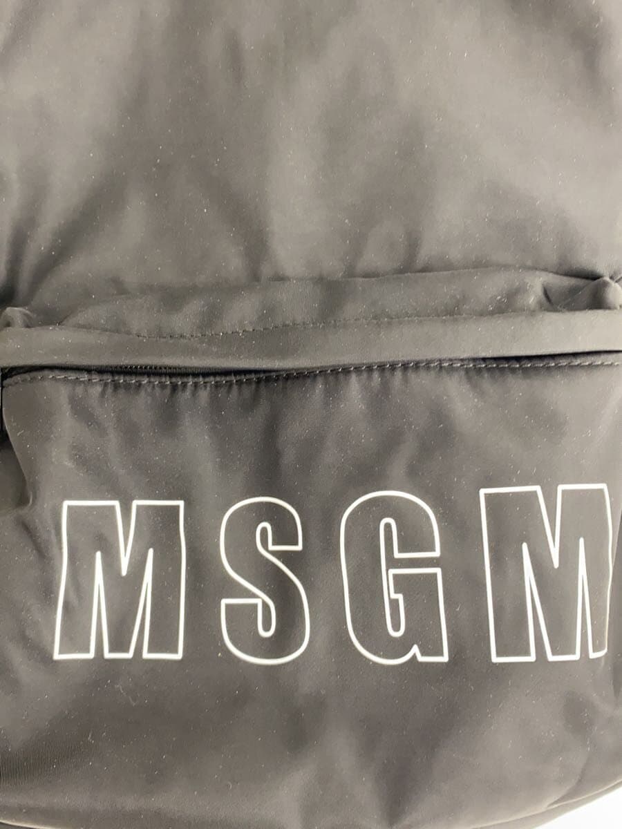 MSGM Backpack Nylon BLK 3041MDZ33 5