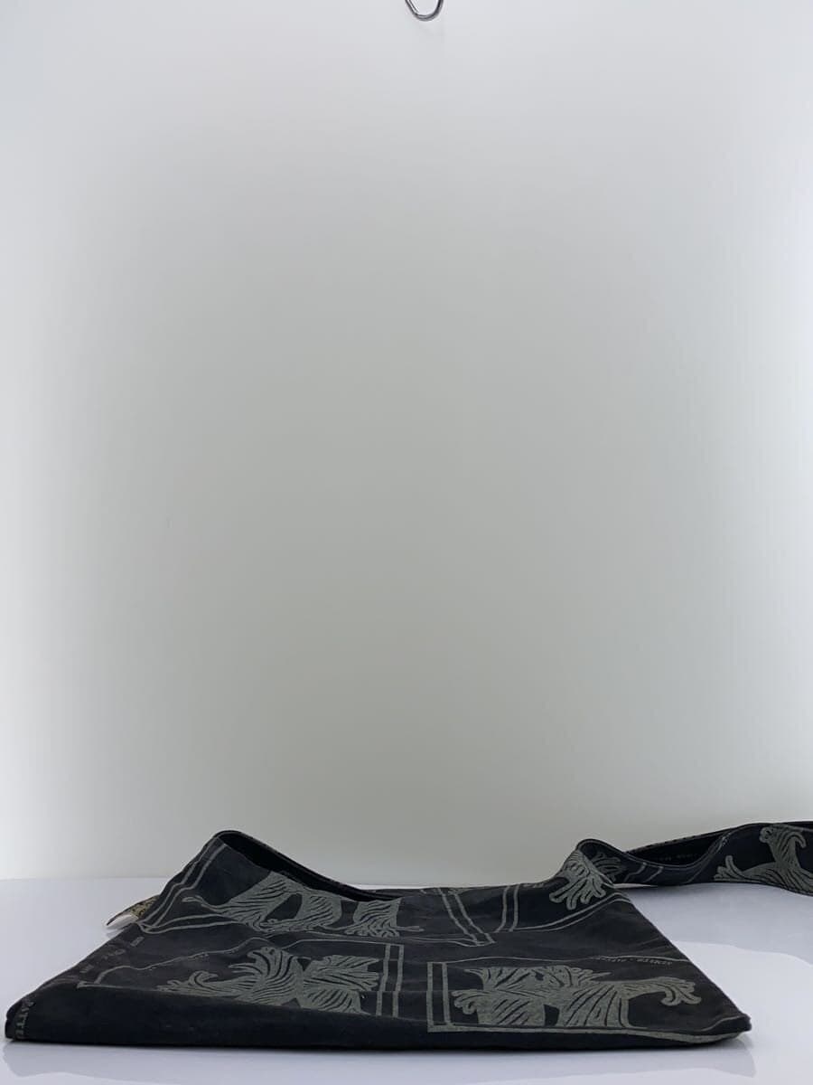 Christopher Nemeth Shoulder Bag Linen BLK All Over Pattern 4