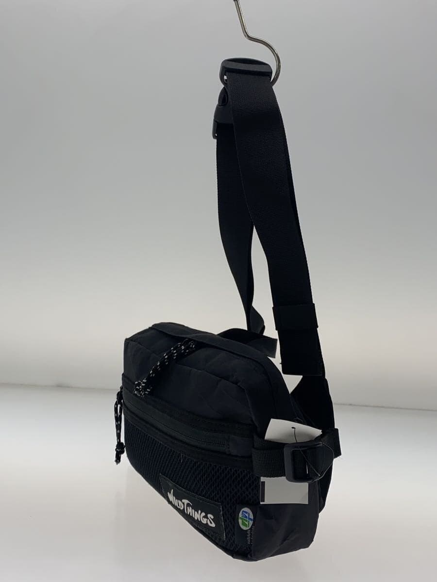 WILDTHINGS Shoulder Bag Nylon BLK Solid 2