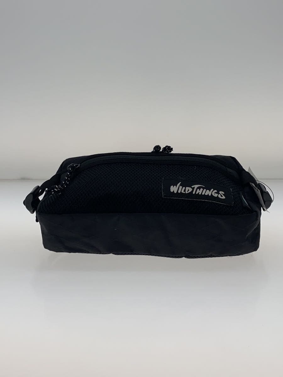 WILDTHINGS Shoulder Bag Nylon BLK Solid 4