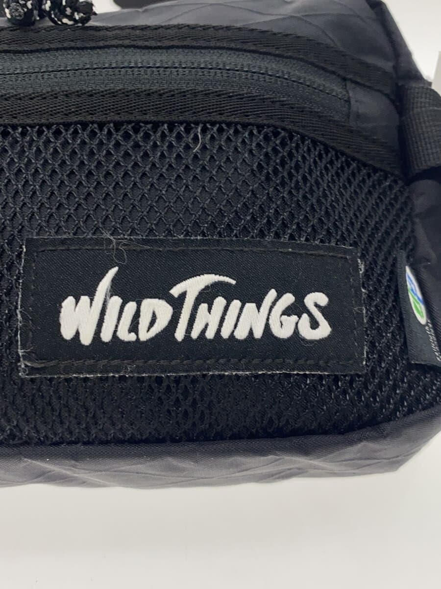 WILDTHINGS Shoulder Bag Nylon BLK Solid 5
