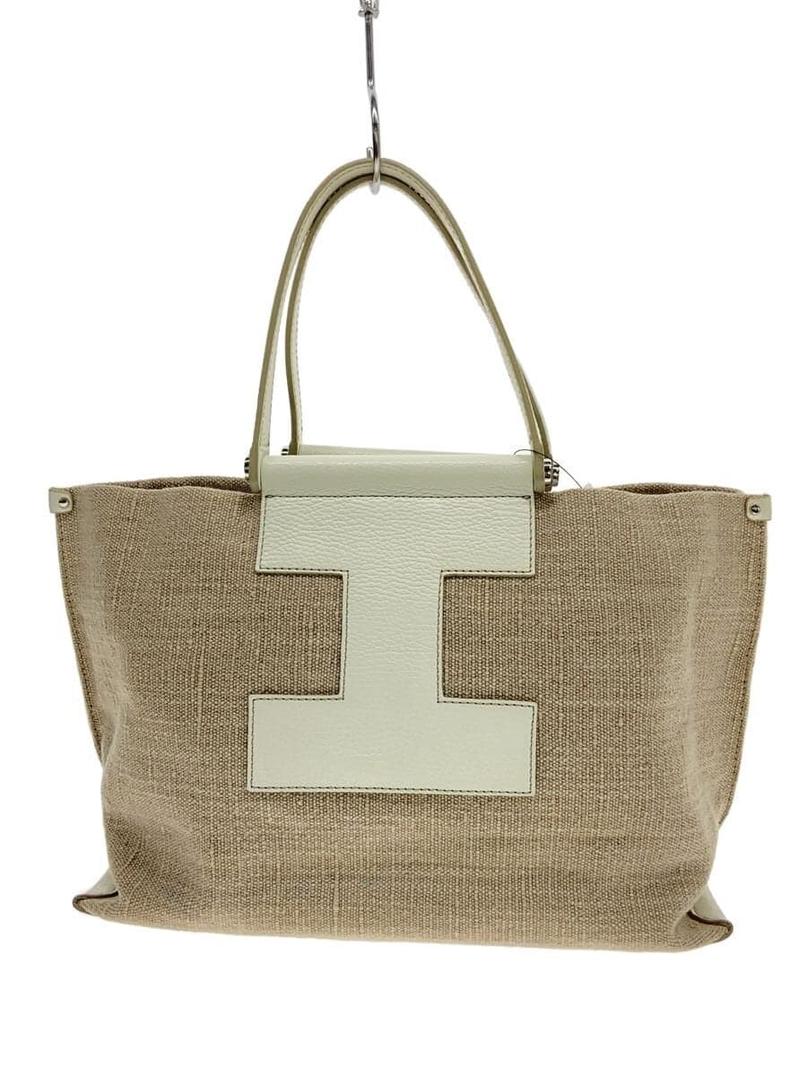 IACUCCI Sorbet M Linen Tote Tote Bag Linen BEG Plain