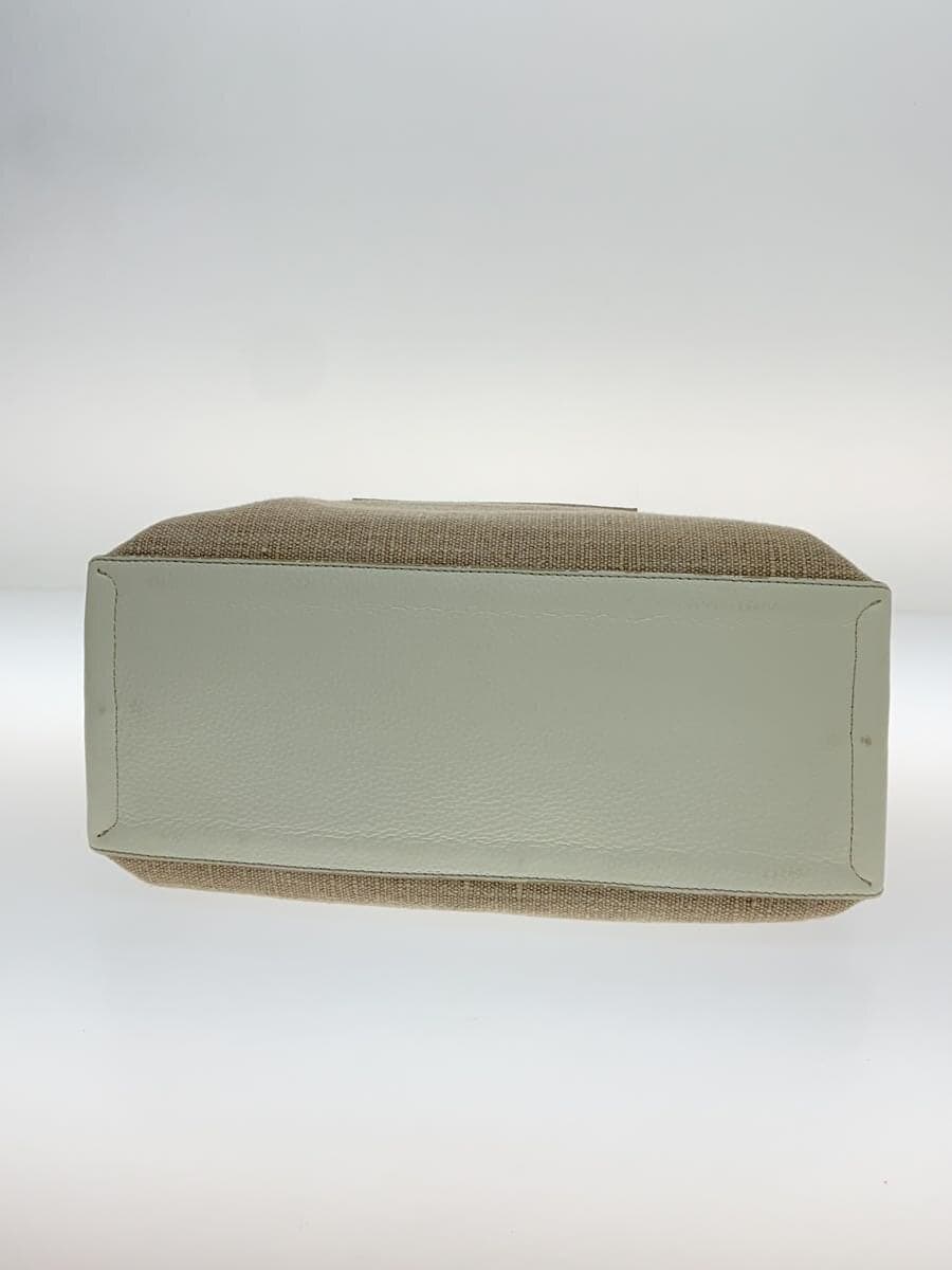 IACUCCI Sorbet M Linen Tote Tote Bag Linen BEG Plain 4