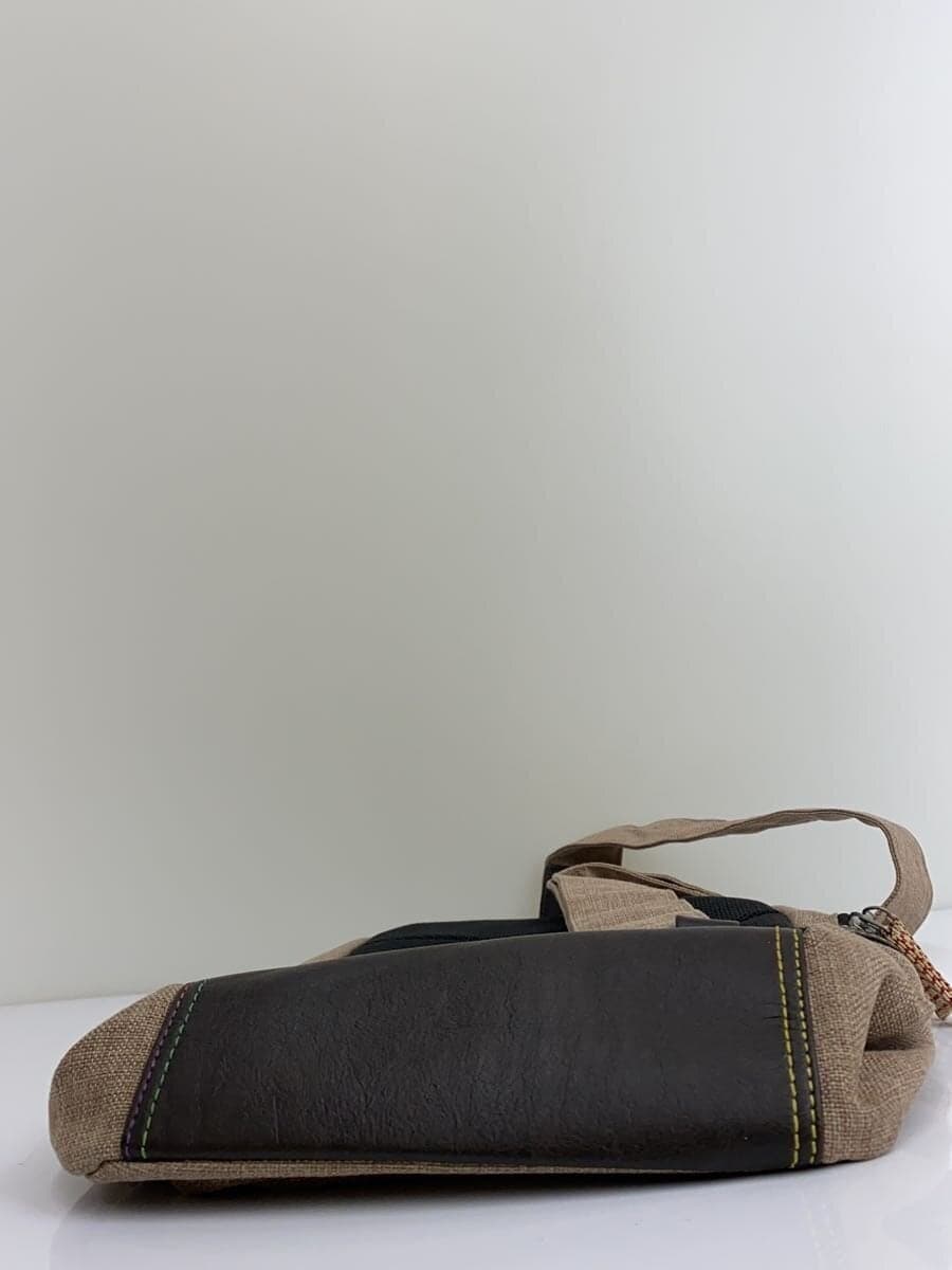 B.C.ISHUTAL Shoulder Bag BEG Solid 4