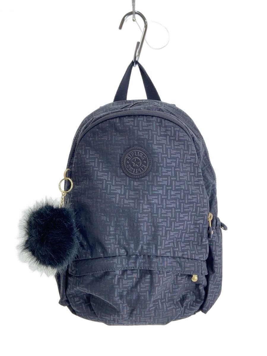 Kipling Backpack BLK All Over Pattern K12564-47K
