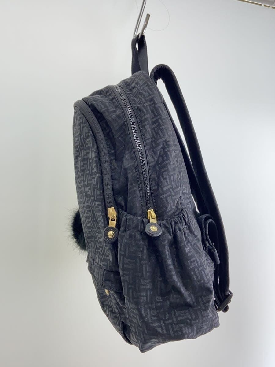Kipling Backpack BLK All Over Pattern K12564-47K 2
