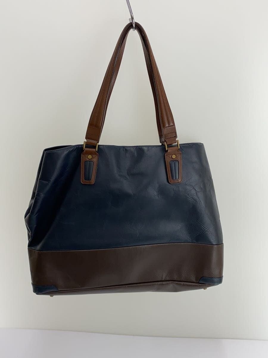 MASTERPIECE Tote Bag NVY Solid 01643-V2 3