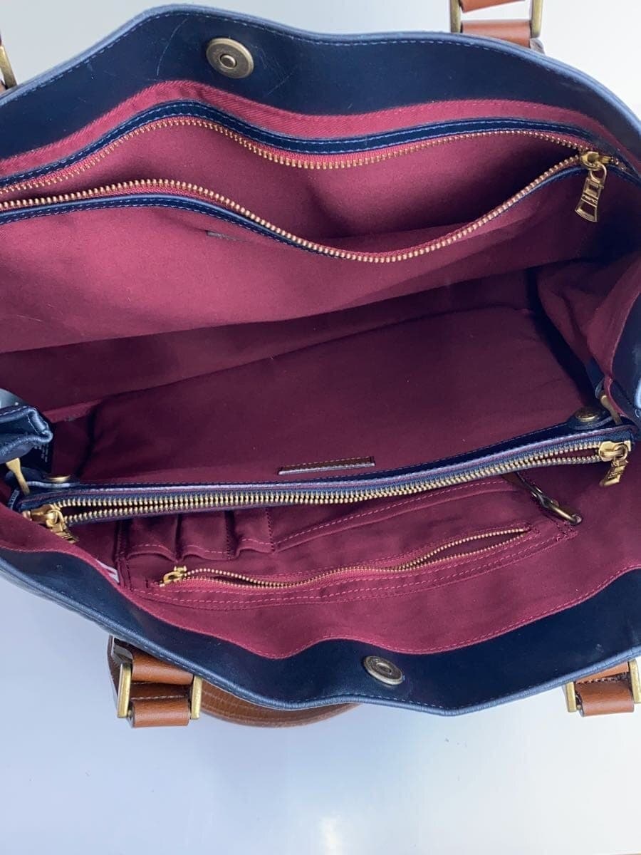 MASTERPIECE Tote Bag NVY Solid 01643-V2 6