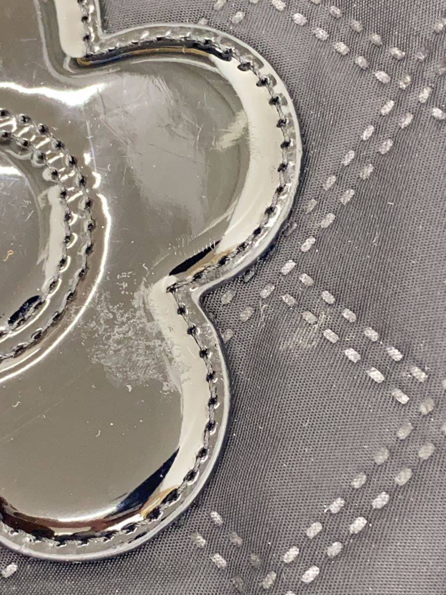 MARY QUANT Handbag Nylon BLK All Over Pattern 7