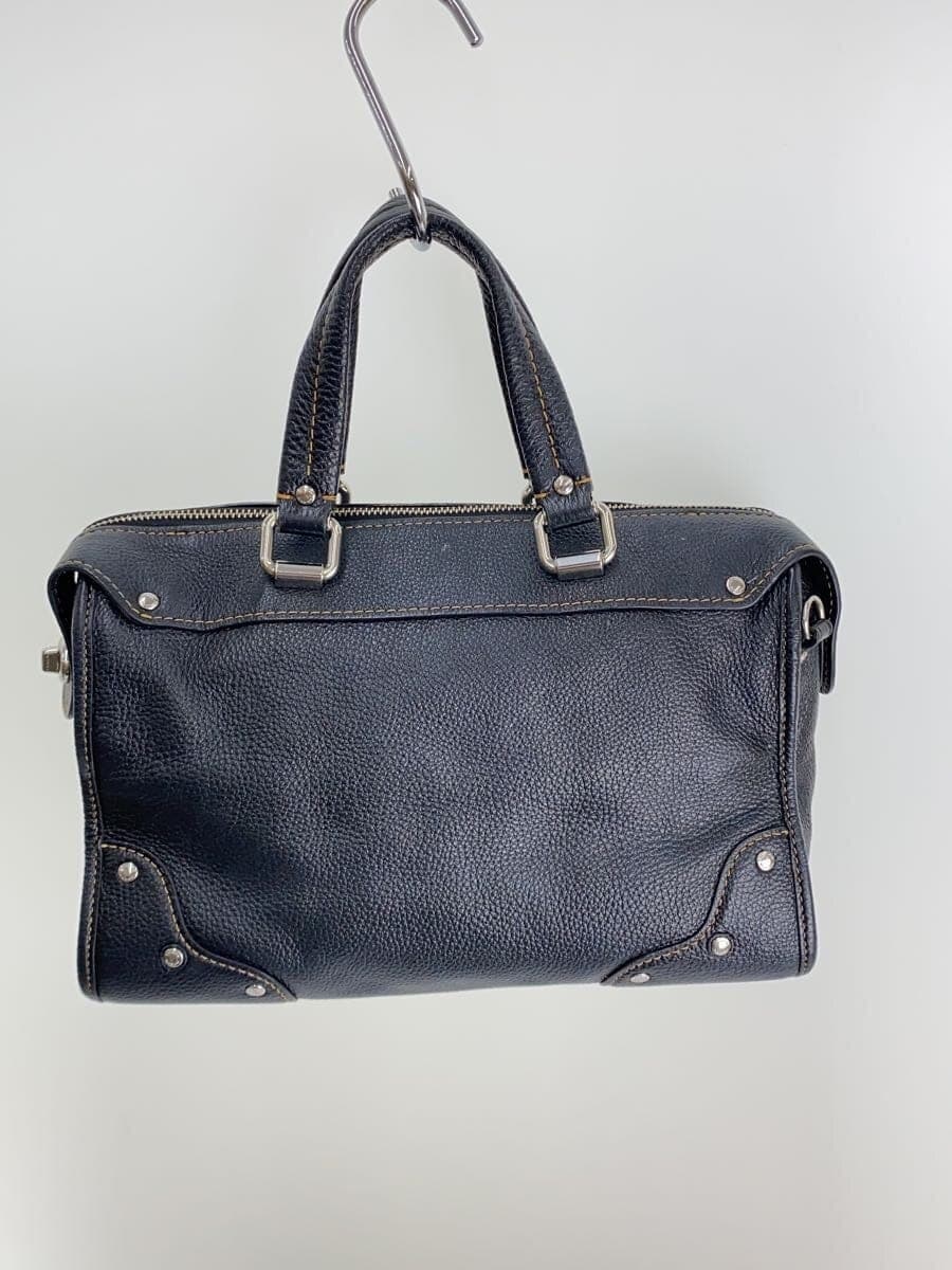 COACH handbag leather black CE636 3