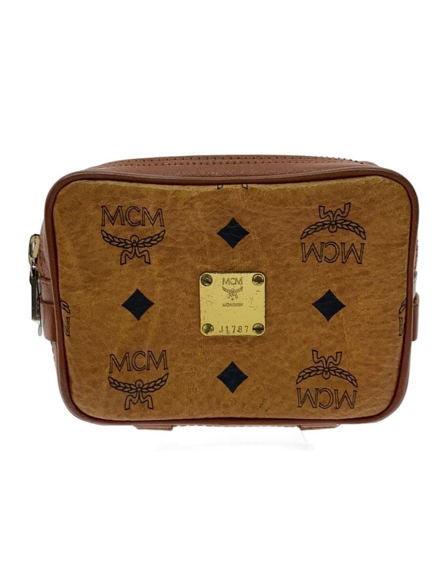 MCM Pouch Leather CML