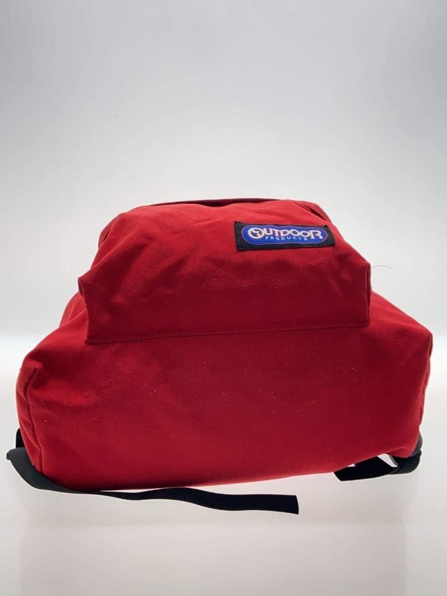 OUTDOOR PRODUCTS Backpack 80s USA Made RED Solid 4