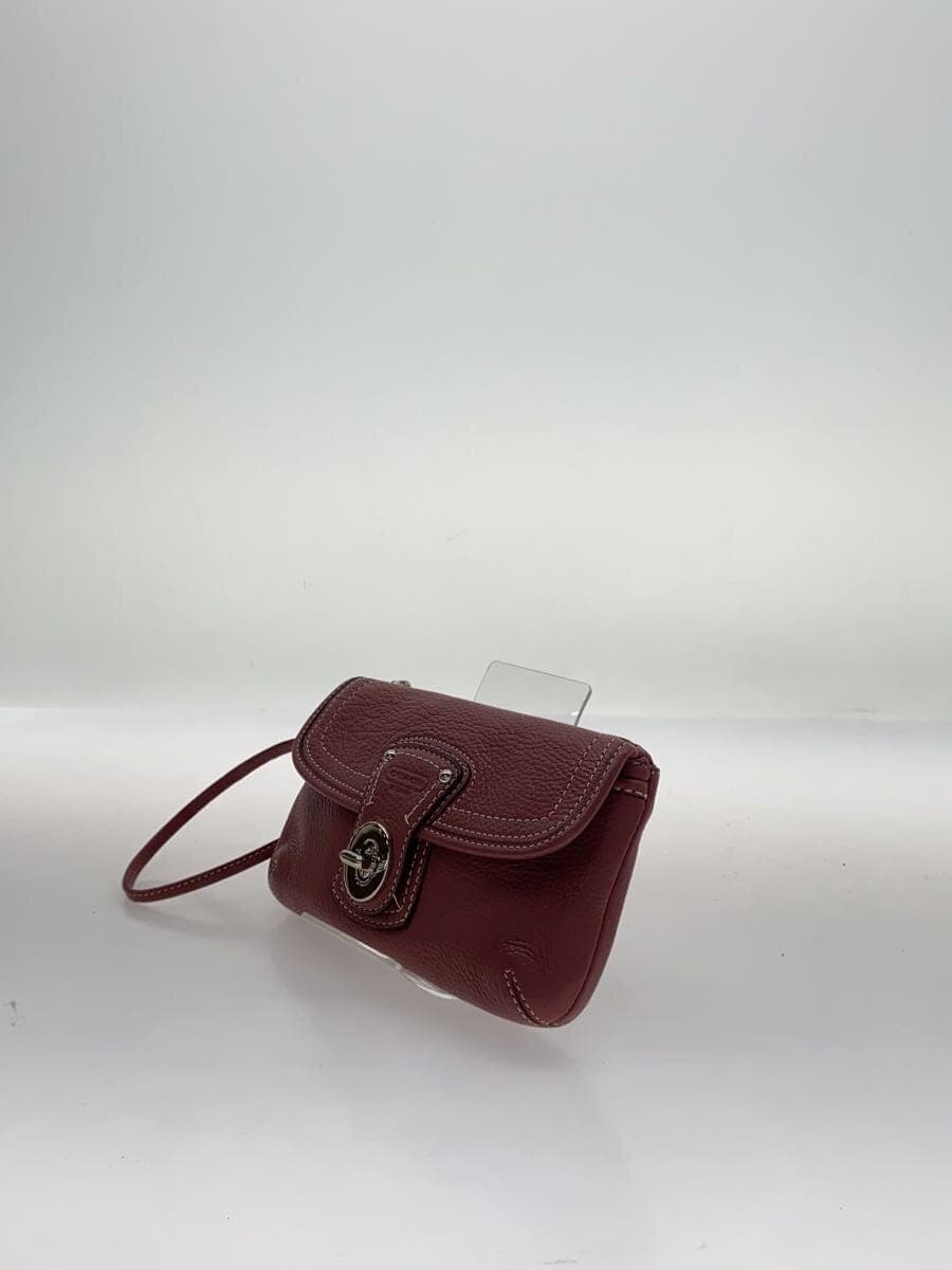COACH Pouch Leather PNK Solid 2