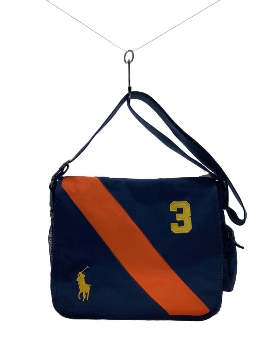 POLO RALPH LAUREN Shoulder Bag Polyester NVY Solid