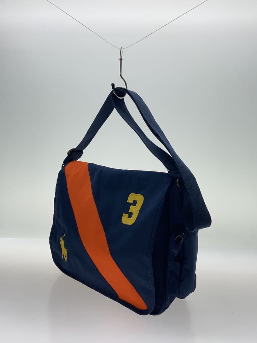 POLO RALPH LAUREN Shoulder Bag Polyester NVY Solid 2