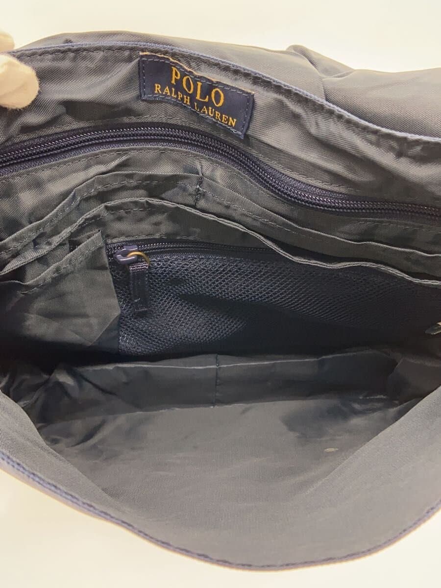 POLO RALPH LAUREN Shoulder Bag Polyester NVY Solid 6