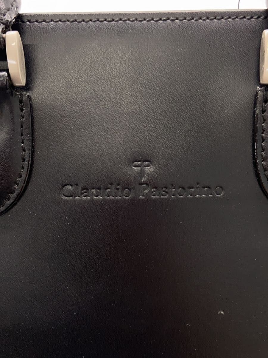 Claudio Pastorino Briefcase Leather BLK Solid 5