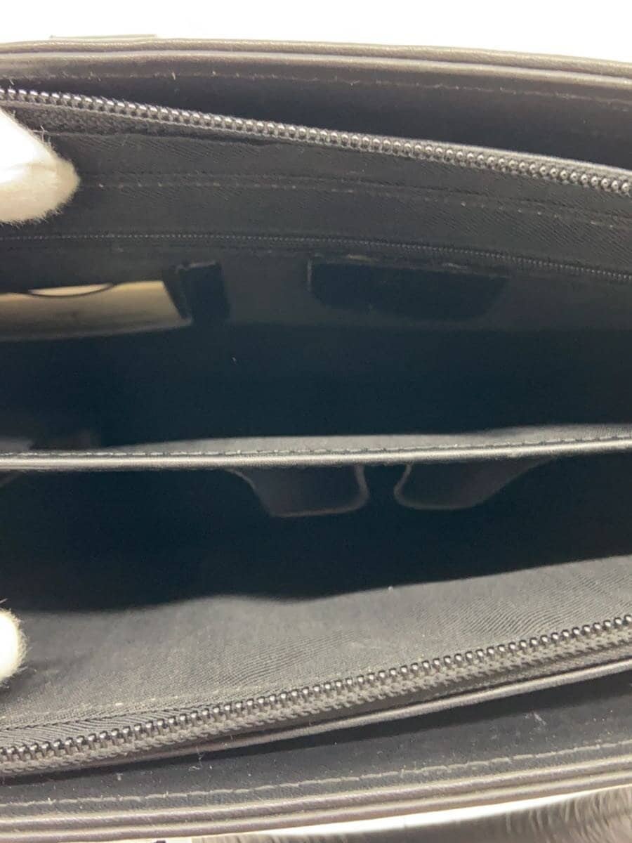 Claudio Pastorino Briefcase Leather BLK Solid 6