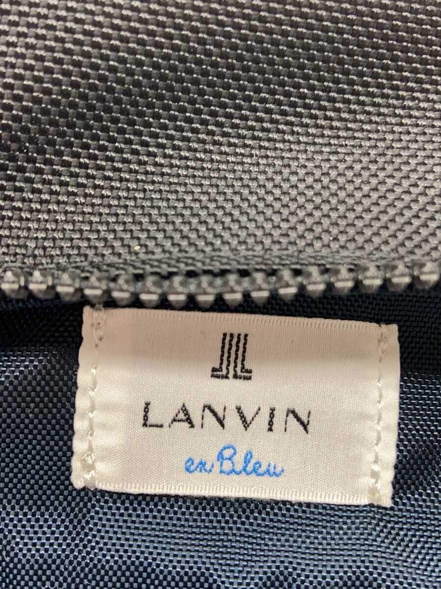 LANVIN en Bleu One Shoulder Bag GRY Solid 5