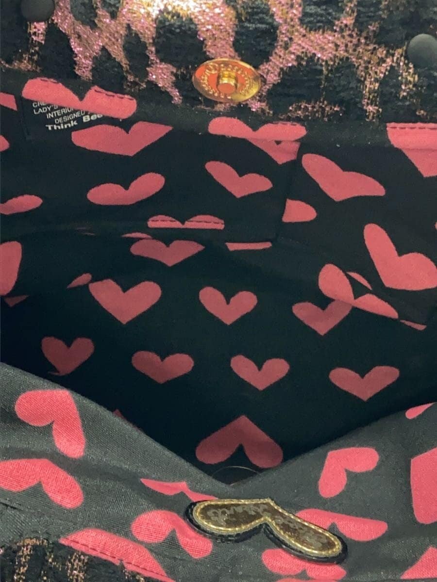 Think Bee!Tote Bag BLK Leopard 6