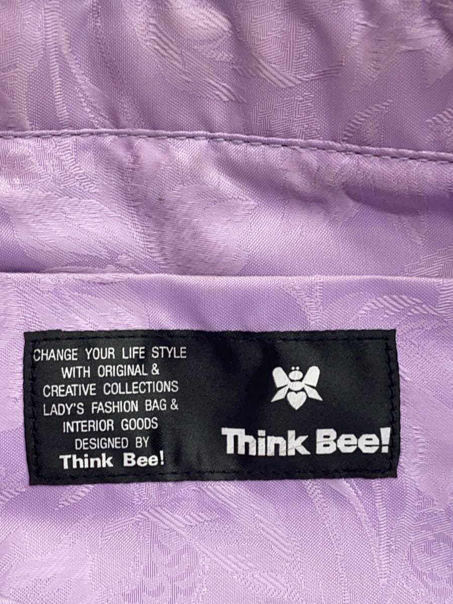 Think Bee!Tote Bag BLK All Over Pattern 5