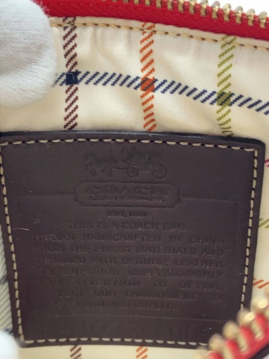 COACH Bag BEG All Over Pattern 5