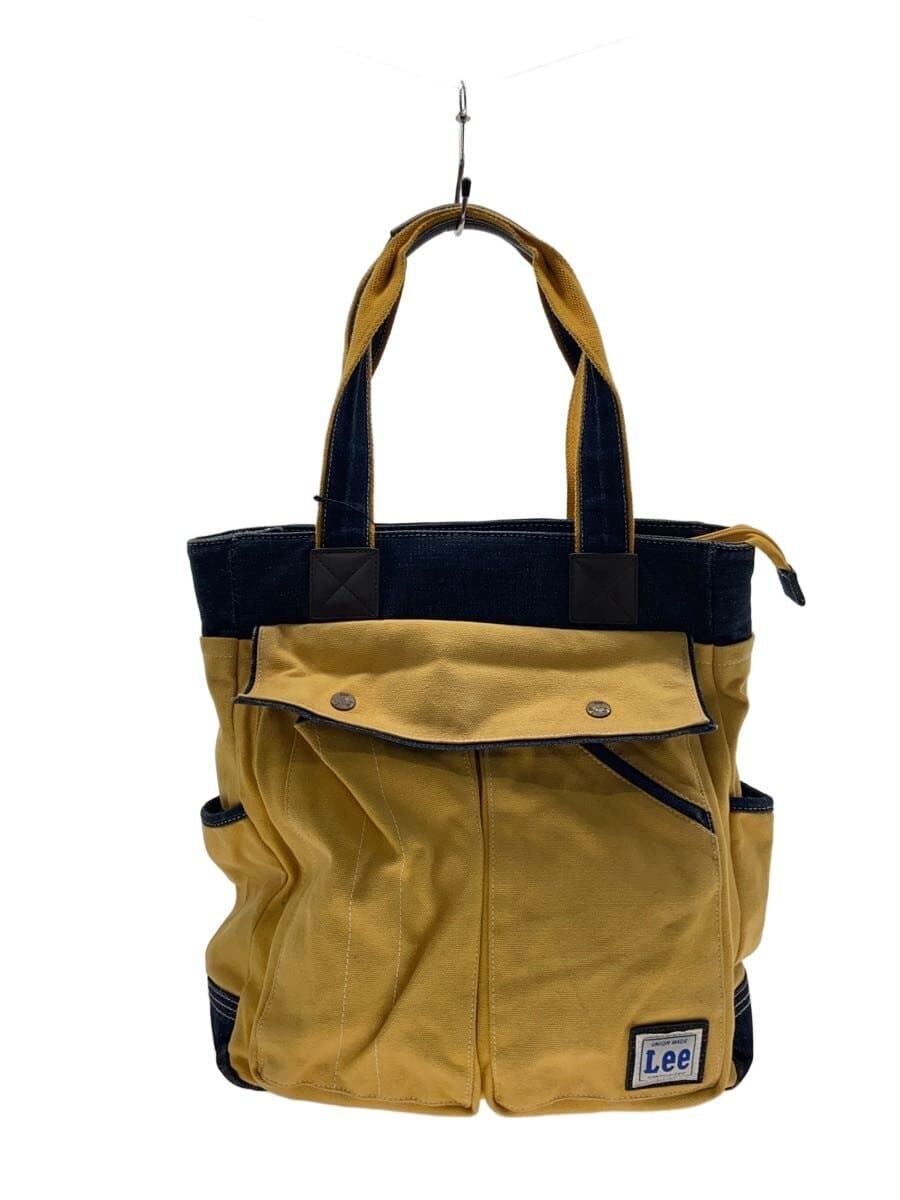 Lee Tote Bag Canvas YLW Solid