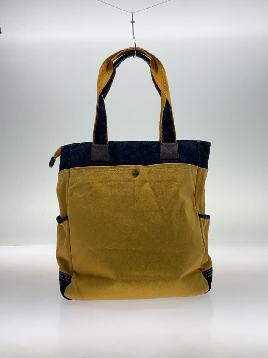 Lee Tote Bag Canvas YLW Solid 3