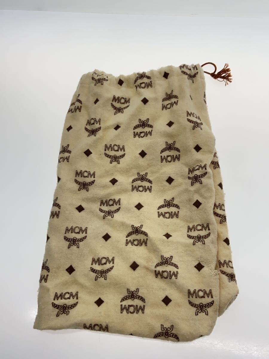 MCM Shoulder Bag CML Solid Drawstring 7