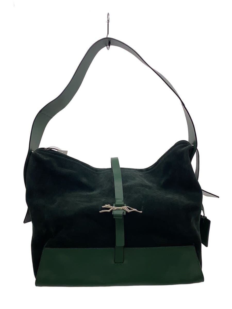 TRUSSARDI Suede One Shoulder Bag Shoulder Bag GRN