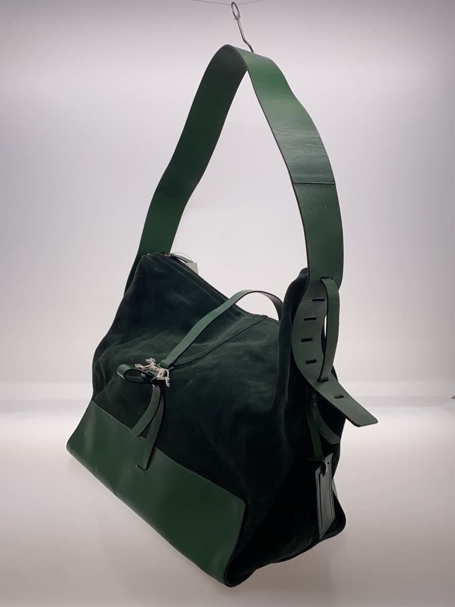 TRUSSARDI Suede One Shoulder Bag Shoulder Bag GRN 2