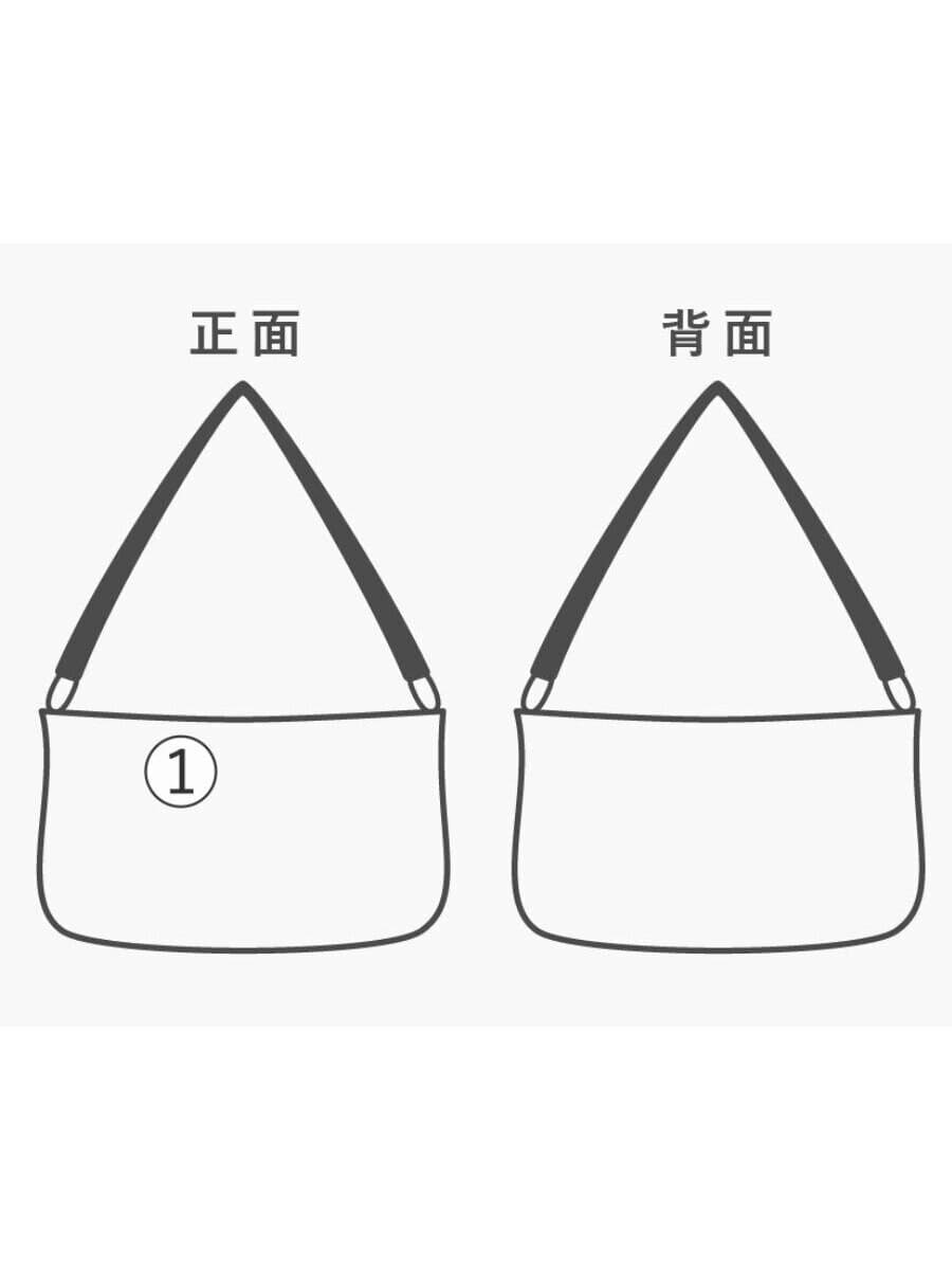 HUNTING WORLD Handbag NVY All Over Pattern 7.1.1.02 Made in Italy 8