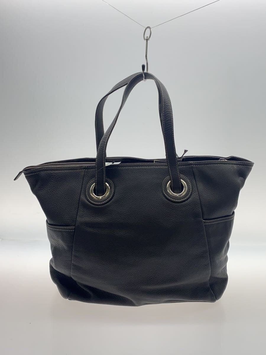 FURLA Tote Bag Leather BRW Solid 3