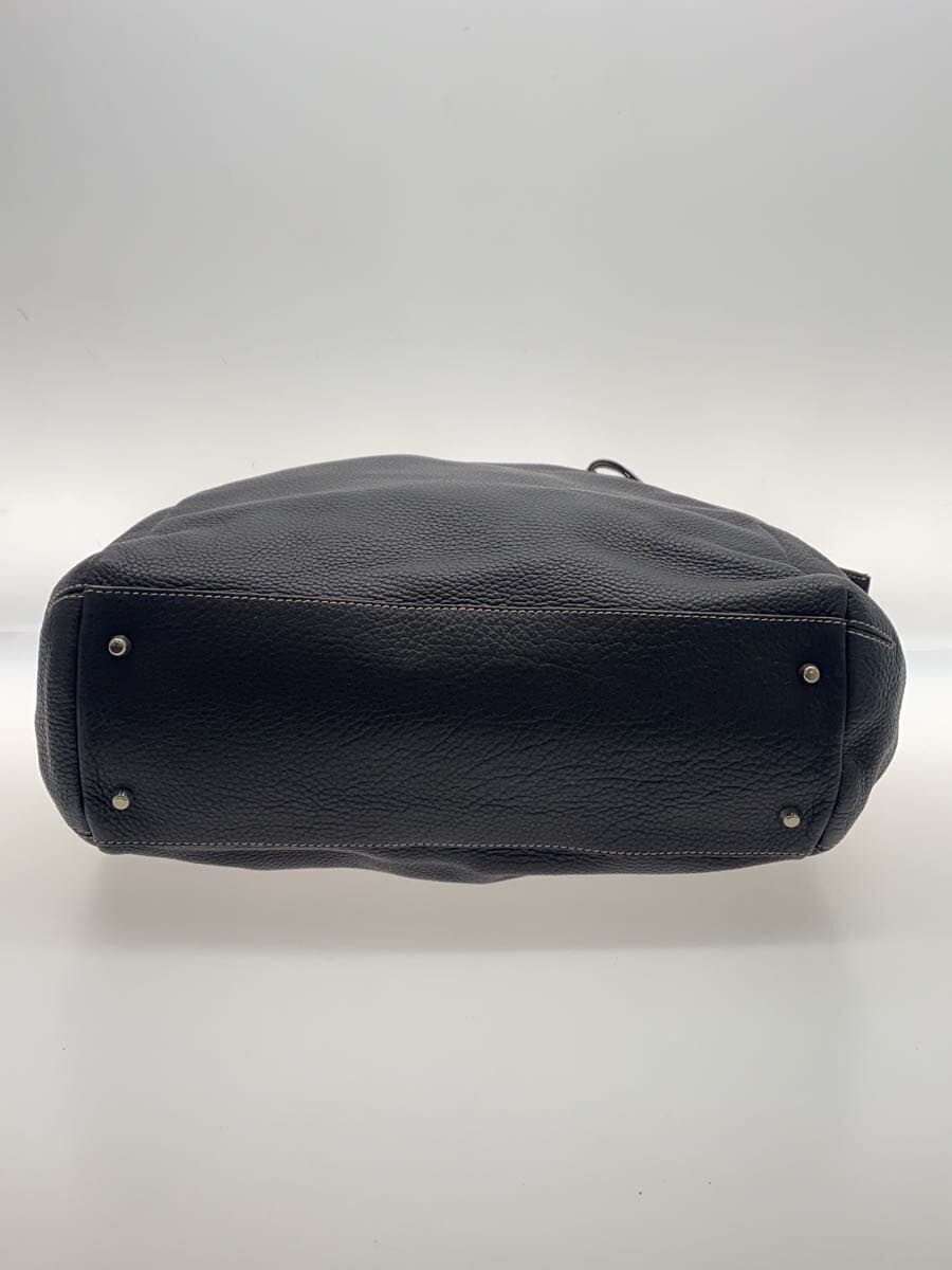 FURLA Tote Bag Leather BRW Solid 4