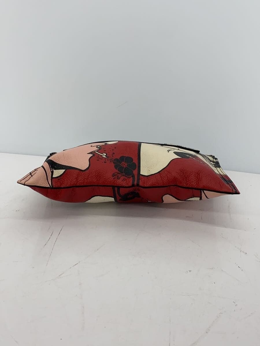 PRADA Shoulder Bag Leather 4