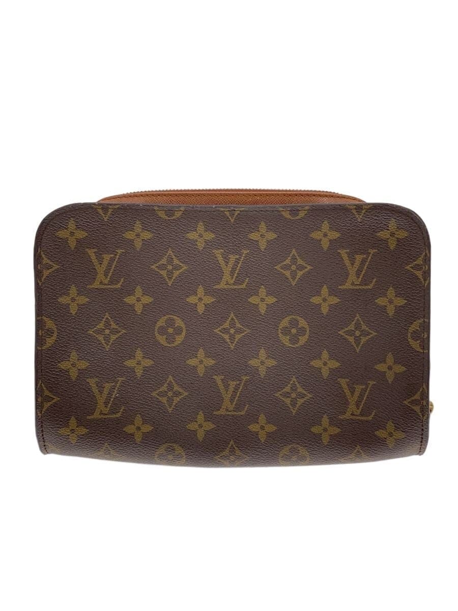 LOUIS VUITTON Orsay Monogram Canvas PVC BRW M51790