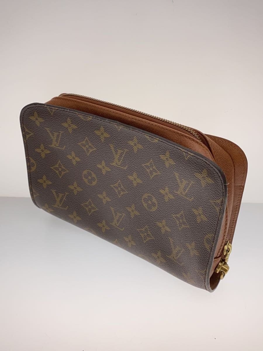 LOUIS VUITTON Orsay Monogram Canvas PVC BRW M51790 2