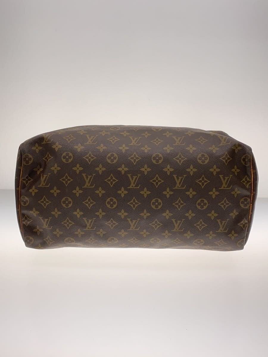 LOUIS VUITTON 1) Speedy 40 Monogram Canvas PVC BRW M41522 4