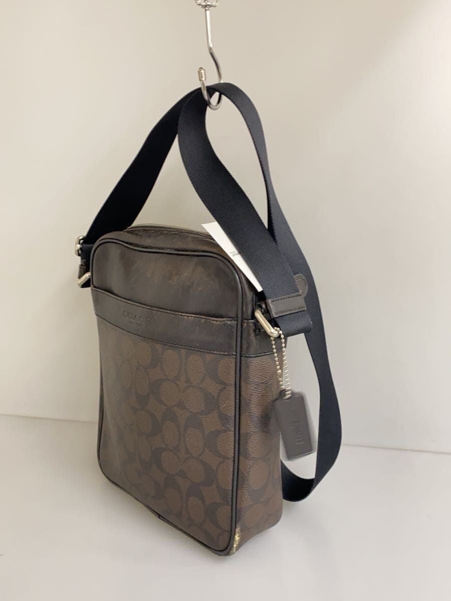 COACH Shoulder Bag Leather BRW 2