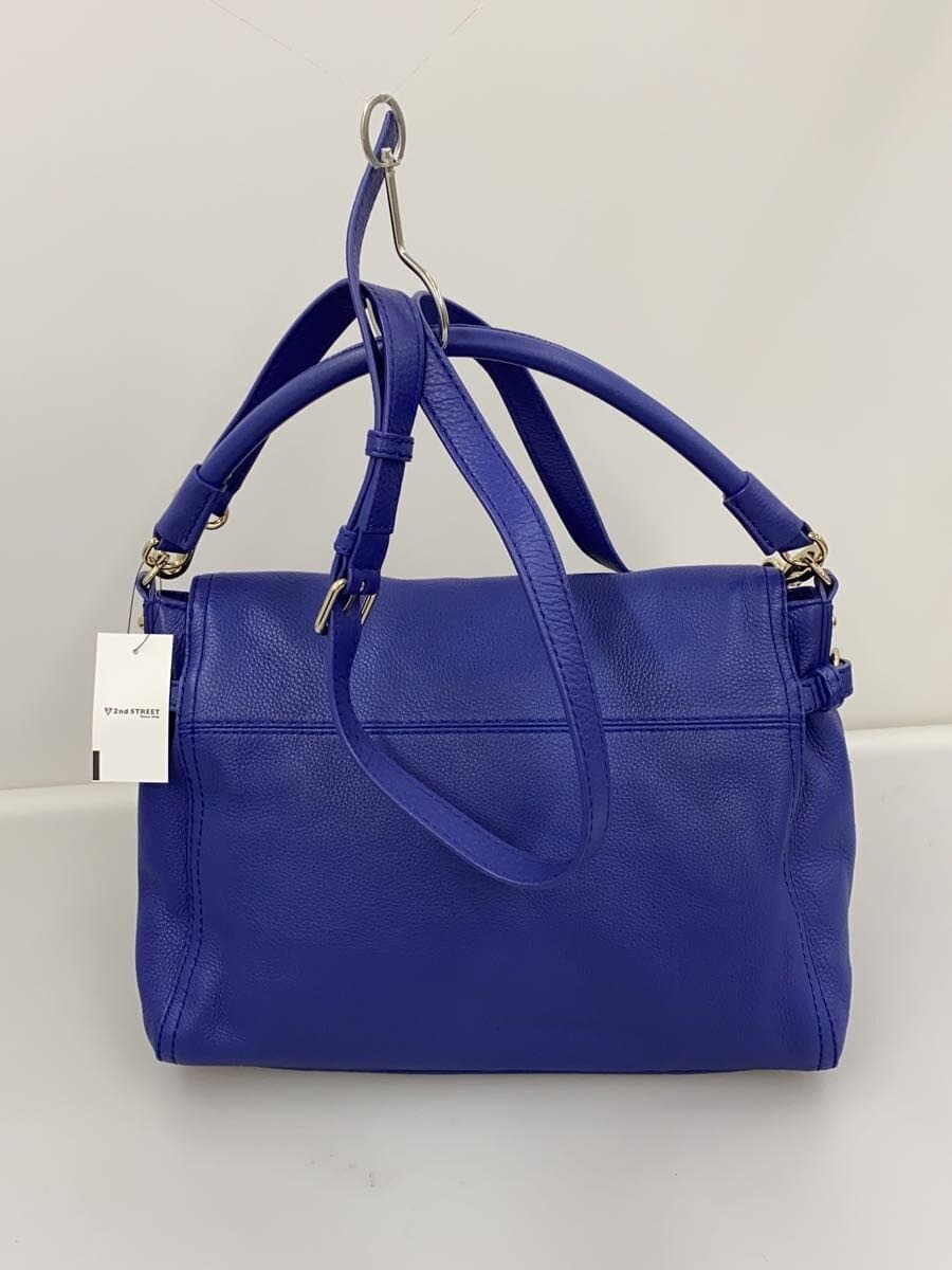 kate spade new york Shoulder Bag Leather BLU Solid PXRU3677 3