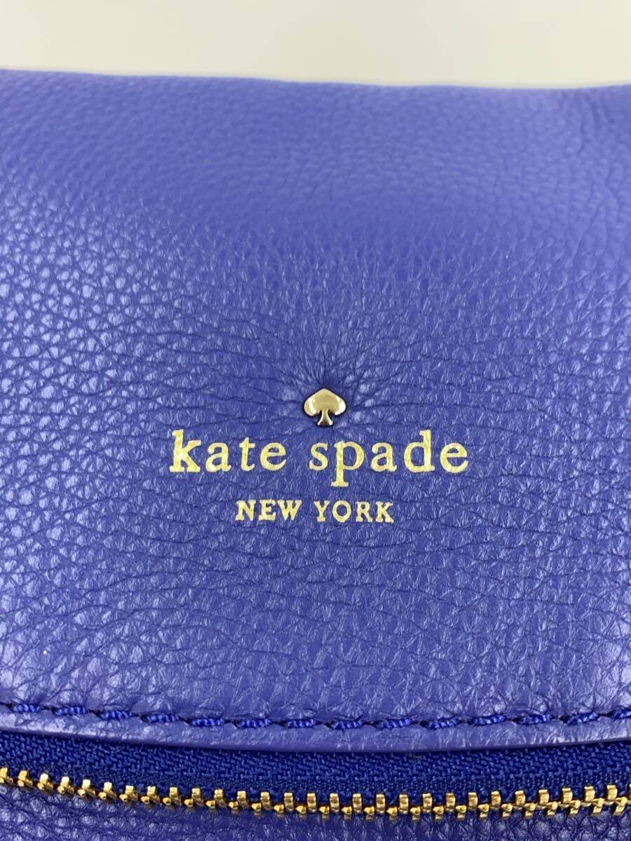 kate spade new york Shoulder Bag Leather BLU Solid PXRU3677 5