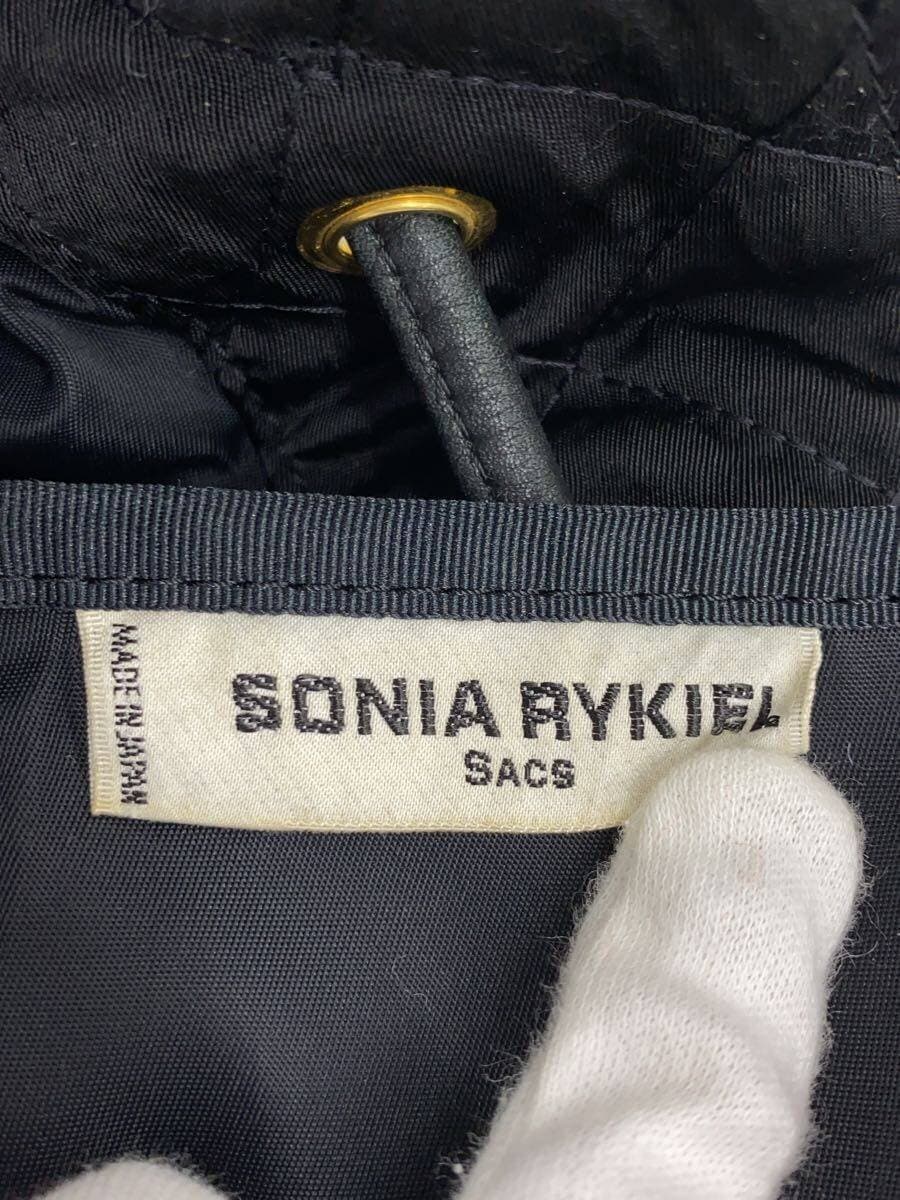 SONIA RYKIEL Handbag Polyester BLK 5